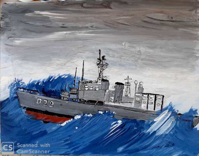 "La noche triste" por Enrique Germán Martínez marino poeta