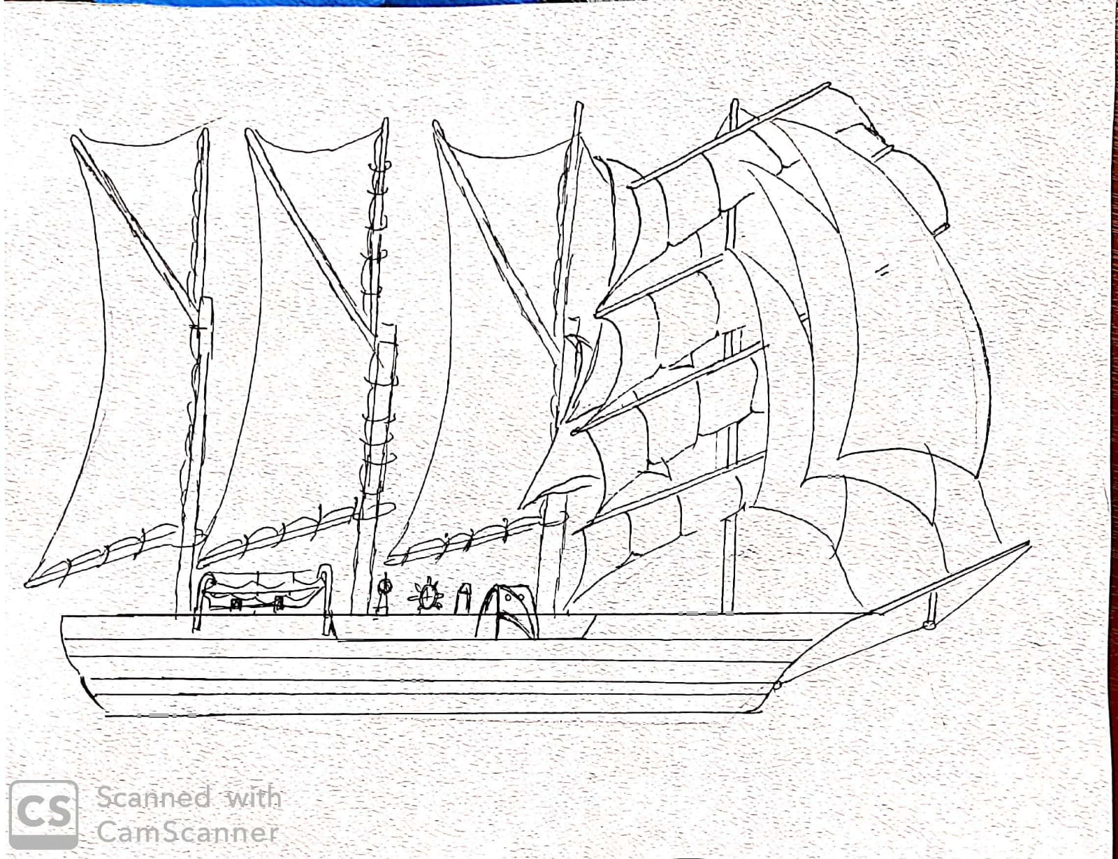 bergantín Goleta de cuatro palos