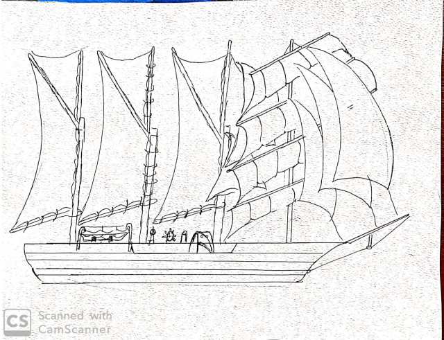 bergantín Goleta de cuatro palos